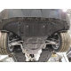 Защита картера, КПП (композит 8 мм) для Audi Q8 2018-2020 (V - все) (2 части)