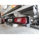 Фаркоп оцинкованный для Ford Transit шасси 2014-н.в. быстросъемное крепление шара