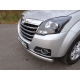 Защита передняя овальная 75-42 мм ТСС для Great Wall Hover H3 New 2014-2015