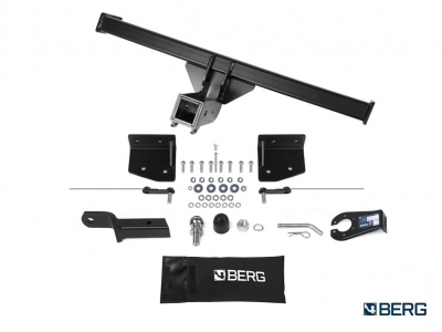 Фаркоп для Geely Coolray 2020-н.в., Belgee X50 2023-н.в. съемное крепление шара под американский квадрат