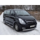 Защита передняя овальная 75х42 мм ТСС для Hyundai H-1 Starex 2007-2018 HYUNH113-01