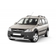 Защита порогов прямая d=51 мм (НПС) для Lada Largus Cross 2015-н.в.