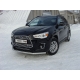 Накладка решётки радиатора средняя 12 мм ТСС для Mitsubishi ASX 2013-2016