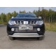 Защита переднего бампера 76 мм ТСС для Mitsubishi L200 2015-2019