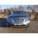Защита передняя Кенгурятник 60 мм ТСС для Nissan Pathfinder 2014-2021