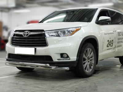 Дуга передняя низкая d-60+53 радиусная двойная для Toyota Highlander 2014-2016
