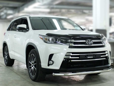 Дуга передняя низкая d-60 одинарная радиусная для Toyota Highlander 2017-2019