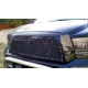 Решетка радиатора сталь 2 мм чёрная крашеная Технотек для Toyota Tundra 2006-2013