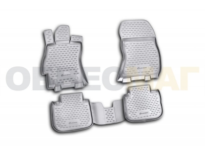 Коврики в салон полиуретан 4 штуки Element для Subaru Outback 2009-2014
