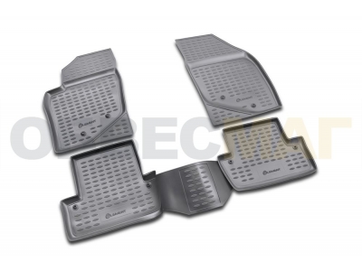 Коврики в салон полиуретан 4 штуки Element для Volvo S60 2000-2009