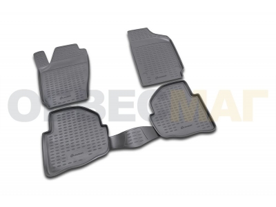 Коврики в салон полиуретан 4 штуки Element для Volkswagen Polo 2002-2009