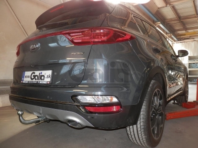 Фаркоп Galia шар А оцинкованный, условно-съемное крепление для Kia Sportage 2018-2021