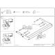 Фаркоп оцинкованный Galia шар A для Volkswagen Caravelle/Multivan/Transporter T5/6 2003-2021