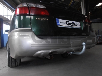 Фаркоп оцинкованный Subaru Legacy Station Wagon (BE/BH) 1999-2003, Subaru Outback 4WD 1999-2003 условно-съемное крепление шара