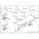 Фаркоп оцинкованный Galia шар A для Chevrolet Captiva/Opel Antara 2006-2016 C060A