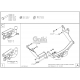 Фаркоп оцинкованный Galia шар A для Ford Tourneo Connect 2002-2013