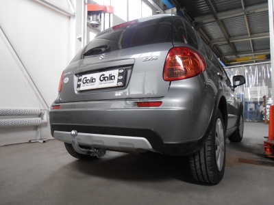 Фаркоп оцинкованный Galia шар A на хетчбек для Suzuki SX4 2006-2014