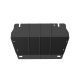 Защита радиатора для SOLLERS ST6 2023-н.в. 2.0 дизель бензин MT NLZ сталь, с крепежом / Солерс СТ6