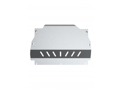 Защита картера и коробки передач (с креп.) для OMODA C7(T1GC) FWD/АWD/Tenet T8/CHERY TIGGO 8PRO MAX NEW(T1DFL) 1.6T бен. DCT (алюминий, 3 мм) / Омода
