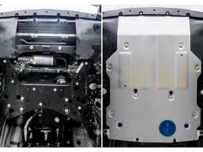 Защиты картера Алюминий BMW X3, 20d; 30d; 30i; M40i Rival для BMW X3, 20d; 30d; 30i; M40i 333.0531.1
