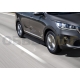 Пороги алюминиевые Rival Black для Kia Sorento Prime 2018-2021