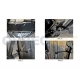 Пороги алюминиевые Rival Black New для Skoda Kodiaq 2017-2021