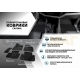 Коврики в салон Rival, полиуретан для Geely Coolray 2019-2021