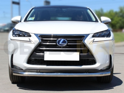 Защита переднего бампера 60 мм для Lexus NX200t 2014-2017