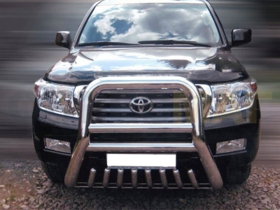 Кенгурин передний 101-53 мм для Toyota Land Cruiser 200 2013-2015