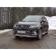 Пороги алюминиевые Slim Line Silver ТСС для Geely Emgrand X7 2018-2021