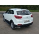 Защита задняя уголки 42 мм ТСС для Hyundai Creta 2016-2021