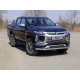 Решётка радиатора нижняя 16 мм ТСС для Mitsubishi L200 2019-2021