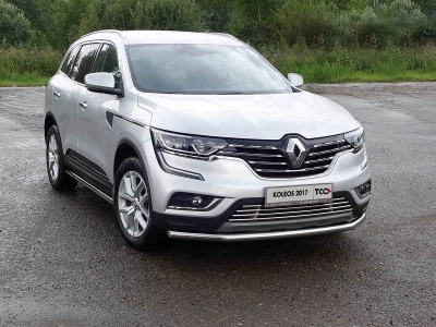 Решетка радиатора нижняя 16 мм ТСС для Renault Koleos 2018-2021