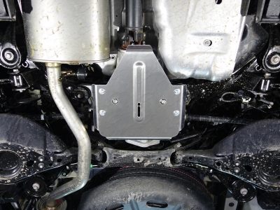 Защита дифференциала алюминий 4 мм ТСС для Toyota Highlander 2017-2020