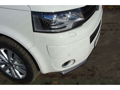 Защита переднего бампера 42 мм ТСС для Volkswagen Multivan/Caravelle 2009-2015
