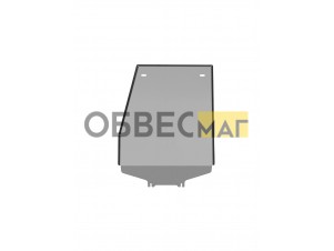 Защита заднего электромотора для Voyah Free EVR Long Range 39кВт, Free 2023-н.в., 2025-н.в. NLZ алюминий, 3 мм, с крепежом / Воя Фри