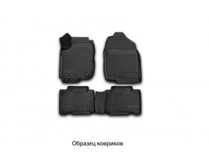 Коврики в салон Element полиуретан 4 штуки на Citroen C1 № CARCRN00033