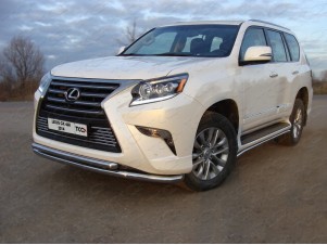 Защита передняя двойная 60-50 мм для Lexus GX460 № LEXGX46014-01