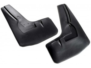 Брызговики передние Norplast с порогом для Mercedes-Benz GL 350 X166 AMG  № NPL-Br-56-50F