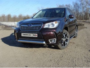 Накладка решётки радиатора нижняя 12 мм (спорт) для Subaru Forester SJ № SUBFOR13-14