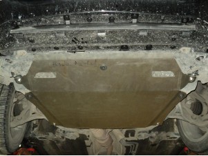 Защита картера и КПП ALFeco алюминий 4 мм Honda CrossTour № ALF0924AL