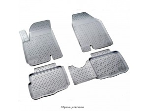 Коврики 3D в салон Norplast серые для Chery Tiggo 7 № NPA11-C11-740-G